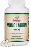 Double Wood Monolaurin, bouteille 1000 mg, soutien immunitaire potentiel au quotidien.