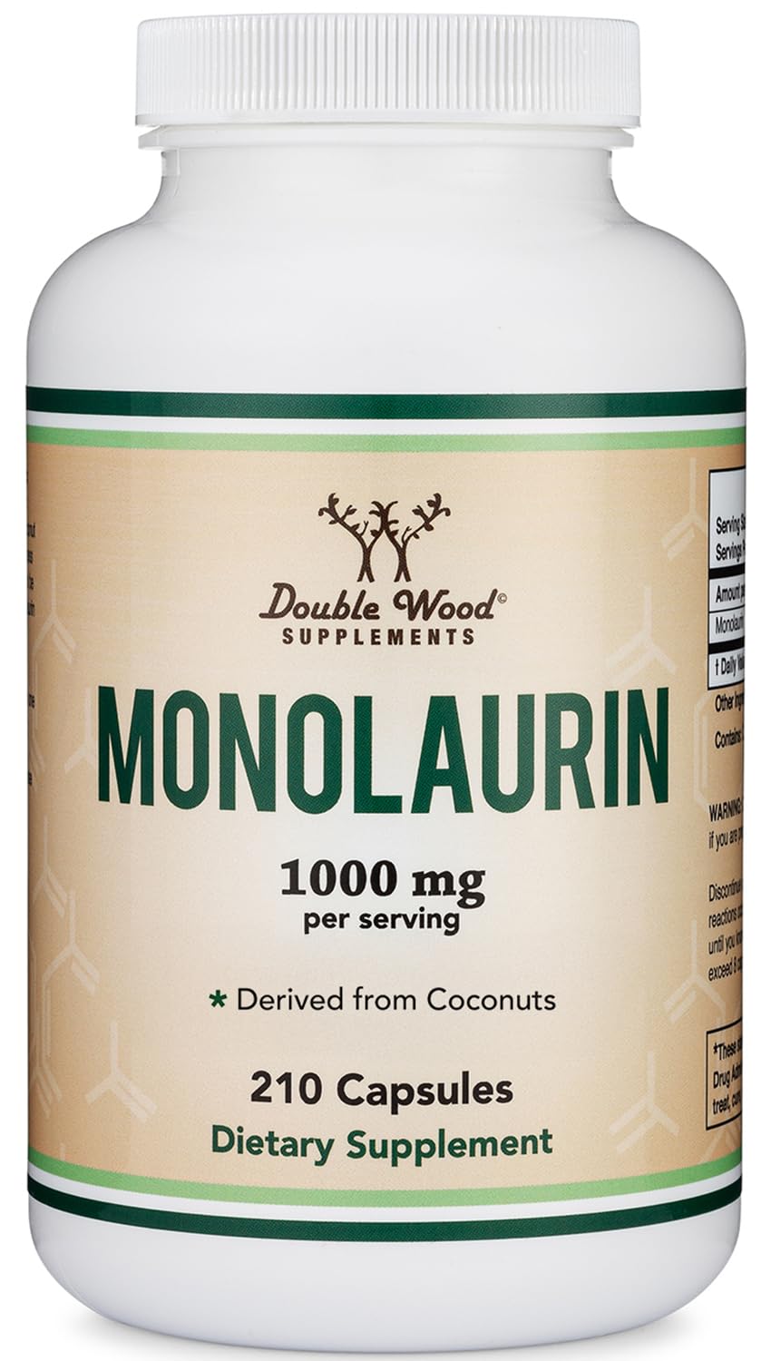 Double Wood Monolaurin, usage quotidien possible pour soutenir la routine immunitaire.