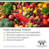 Capsules Quercetine Bromélaïne – dose pratique et ingestion facile