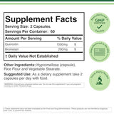 Étiquette Double Wood Quercetine avec Bromélaïne – détails des ingrédients et avantages potentiels