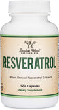 Double Wood Resveratrol – bouteille 120 gélules, potentiel soutien antioxydant quotidien