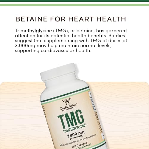 Double Wood TMG : bouteille visible sur table pratique pour une routine quotidienne