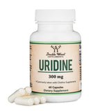 Bouteille Double Wood Uridine Monophosphate, soutien potentiel à la mémoire