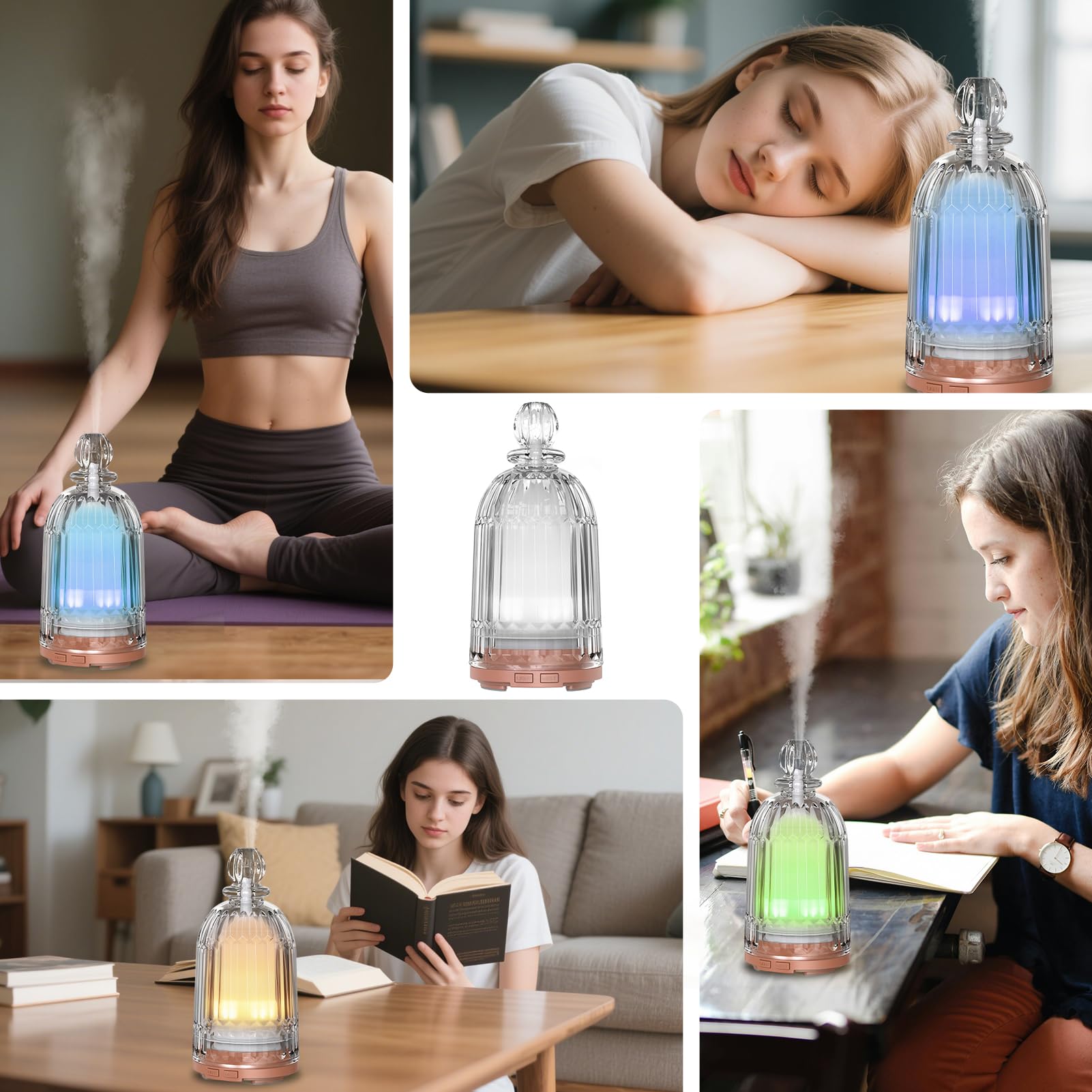 DOUDING diffusion ultrasonique, humidification et aromatisation silencieuses.