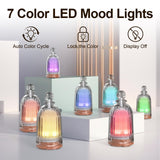 DOUDING diffuseur, couvercle en verre transparent, remplissage facile.