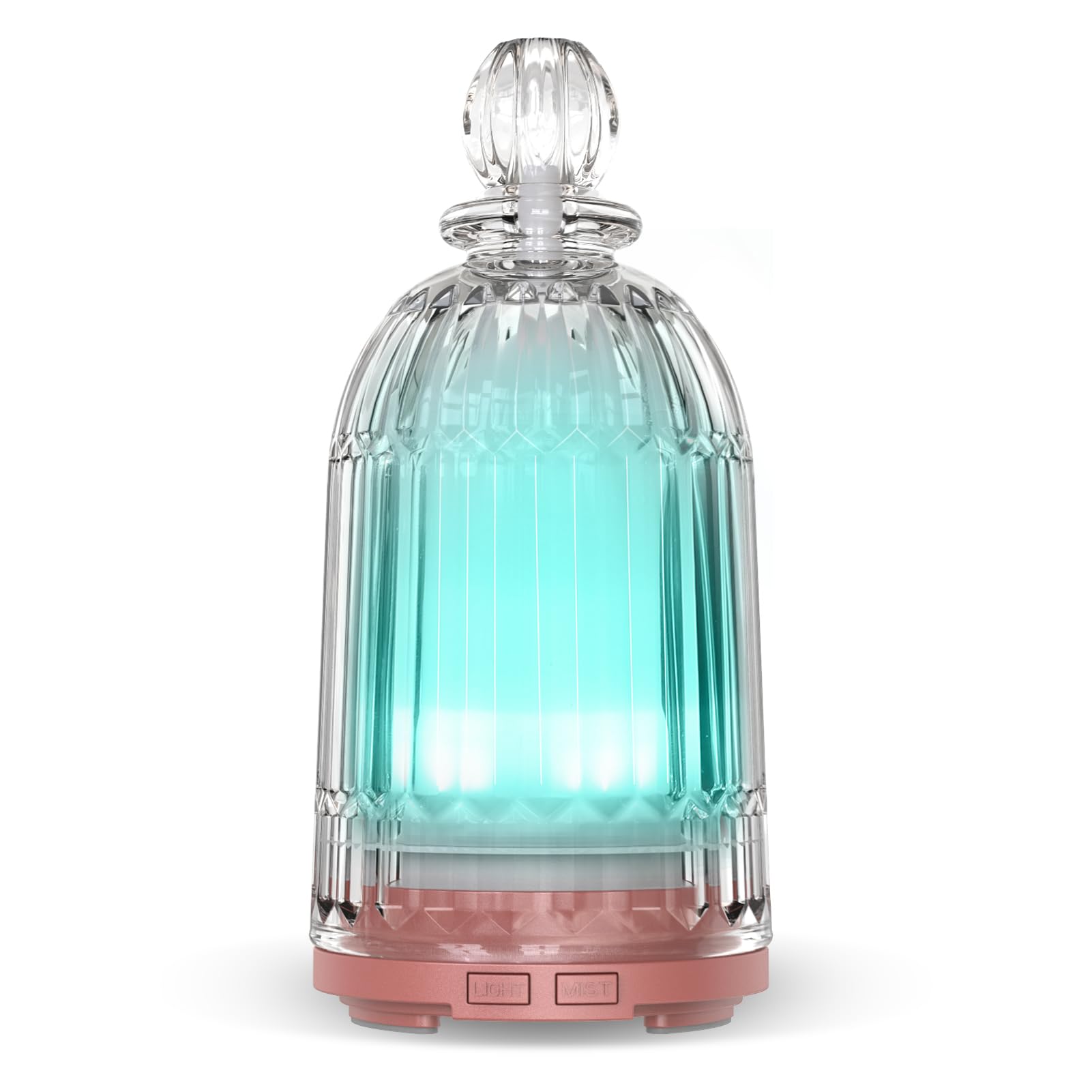 DOUDING diffuseur huiles essentielles verre 120 ml, diffusion douce.