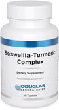 Douglas Laboratories Boswellia-Turmeric Complex – bouteille prête et élégant, soutien potentiel à la mobilité articulaire.