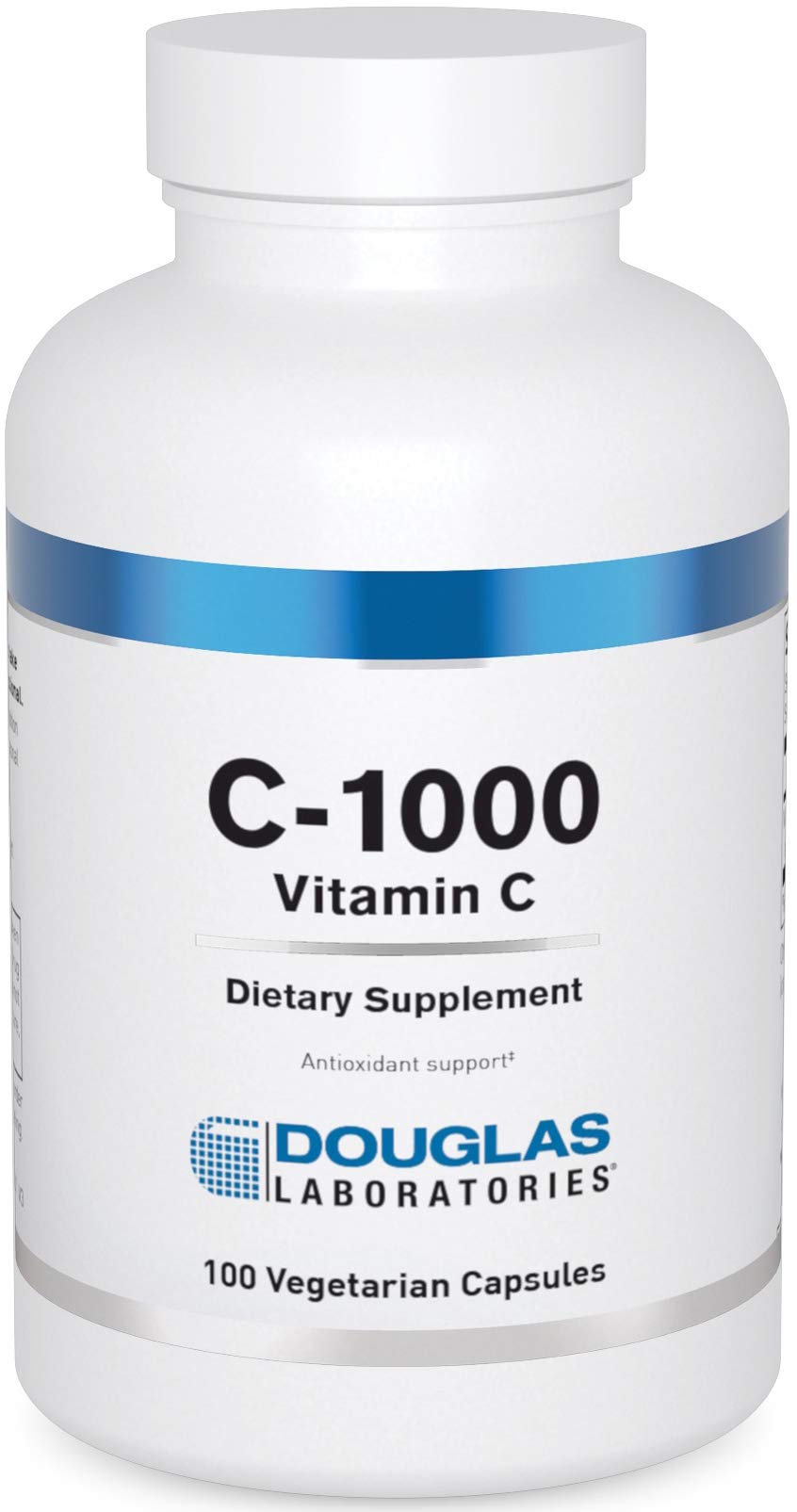 Douglas Laboratories C-1000: bouteille de capsules, soutien potentiel pour peau et articulations.