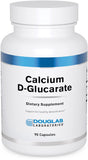 Douglas Laboratories Calcium-D-Glucarate, bouteille de 90 capsules, soutien potentiel à la détoxification.