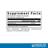Douglas Laboratories Coenzyme Q-10, étiquette détaillée, métabolisme des lipides