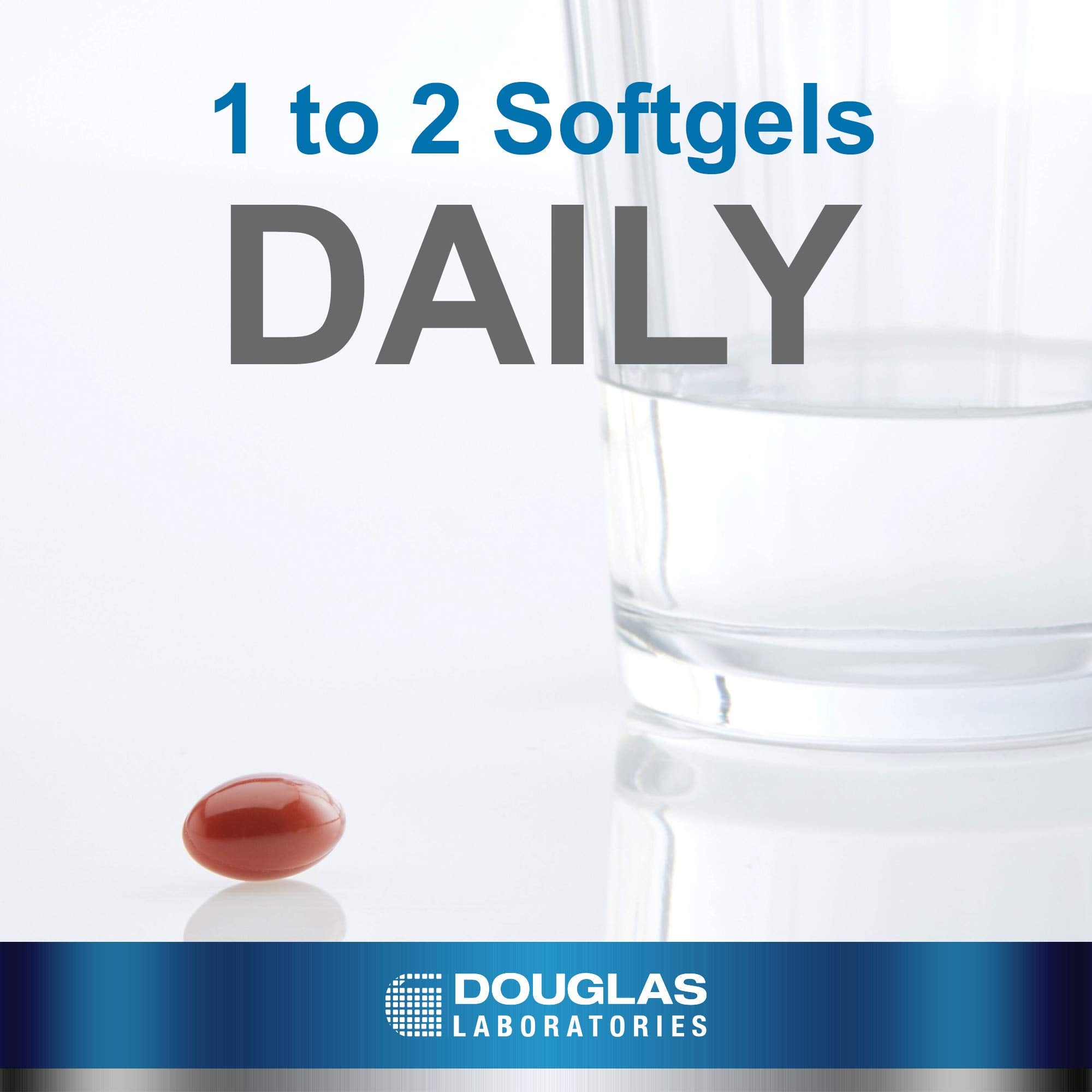 Douglas Laboratories Coenzyme Q10 Plus, capsules faciles à prendre dans la routine.