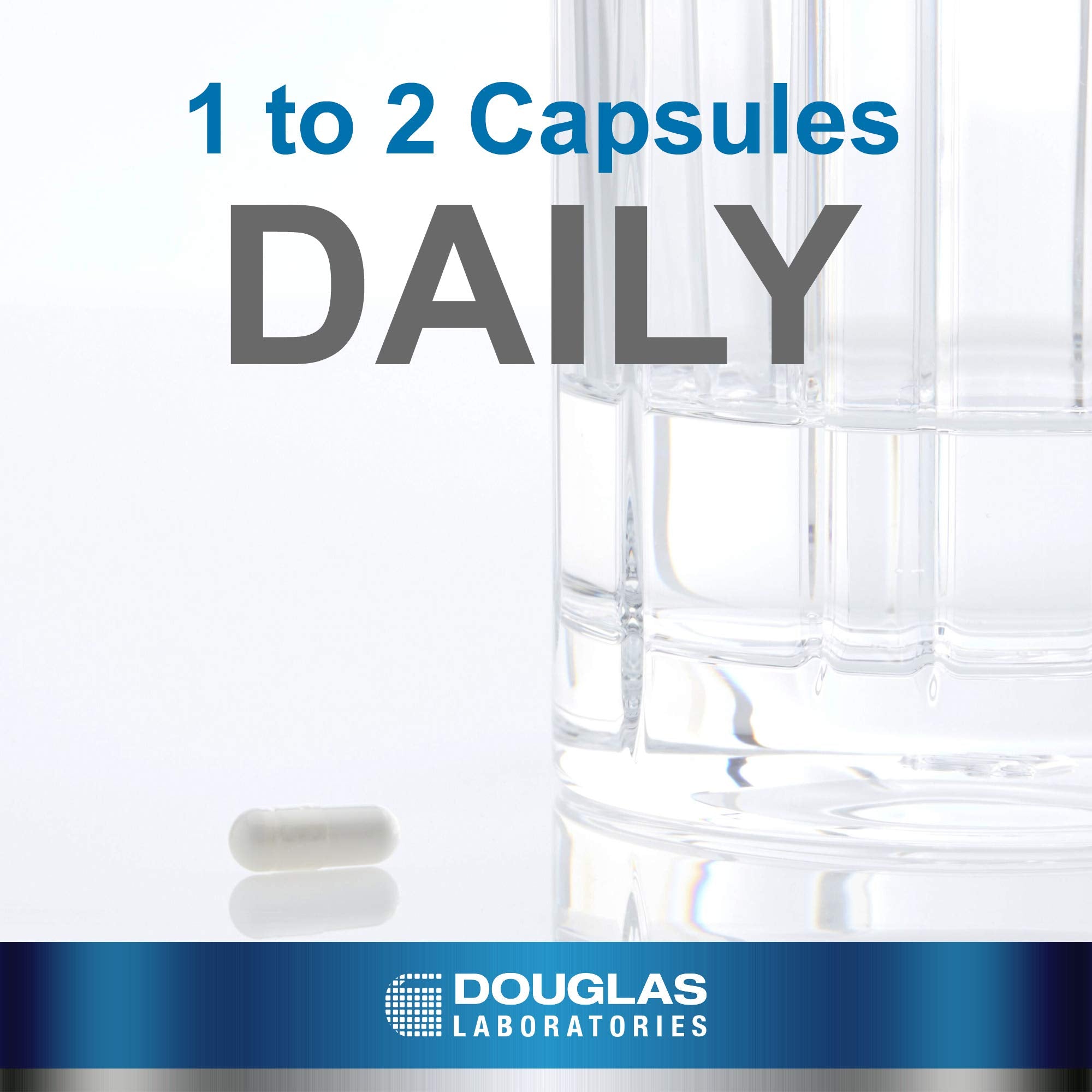 Douglas Laboratories DHEA 50 mg — étiquette lisible, formulation non-OGM et végétarienne