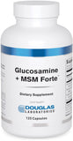 Douglas Laboratories Glucosamine + MSM Forte - bouteille: soutien possible à la mobilité articulaire.