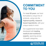 Douglas Laboratories Glucosamine Plus, conseils d'utilisation affichés sur l'emballage.