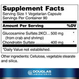 Douglas Laboratories Glucosamine Plus, gélules faciles à avaler pour le soutien des articulations.