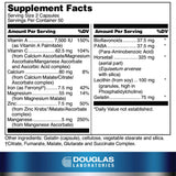 Douglas Laboratories Hair, Skin & Nail Plus: capsules visibles pour une routine nutritionnelle des ongles.