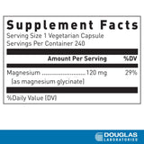 Douglas Laboratories Magnésium Glycinate, emballage pratique pour prise quotidienne.