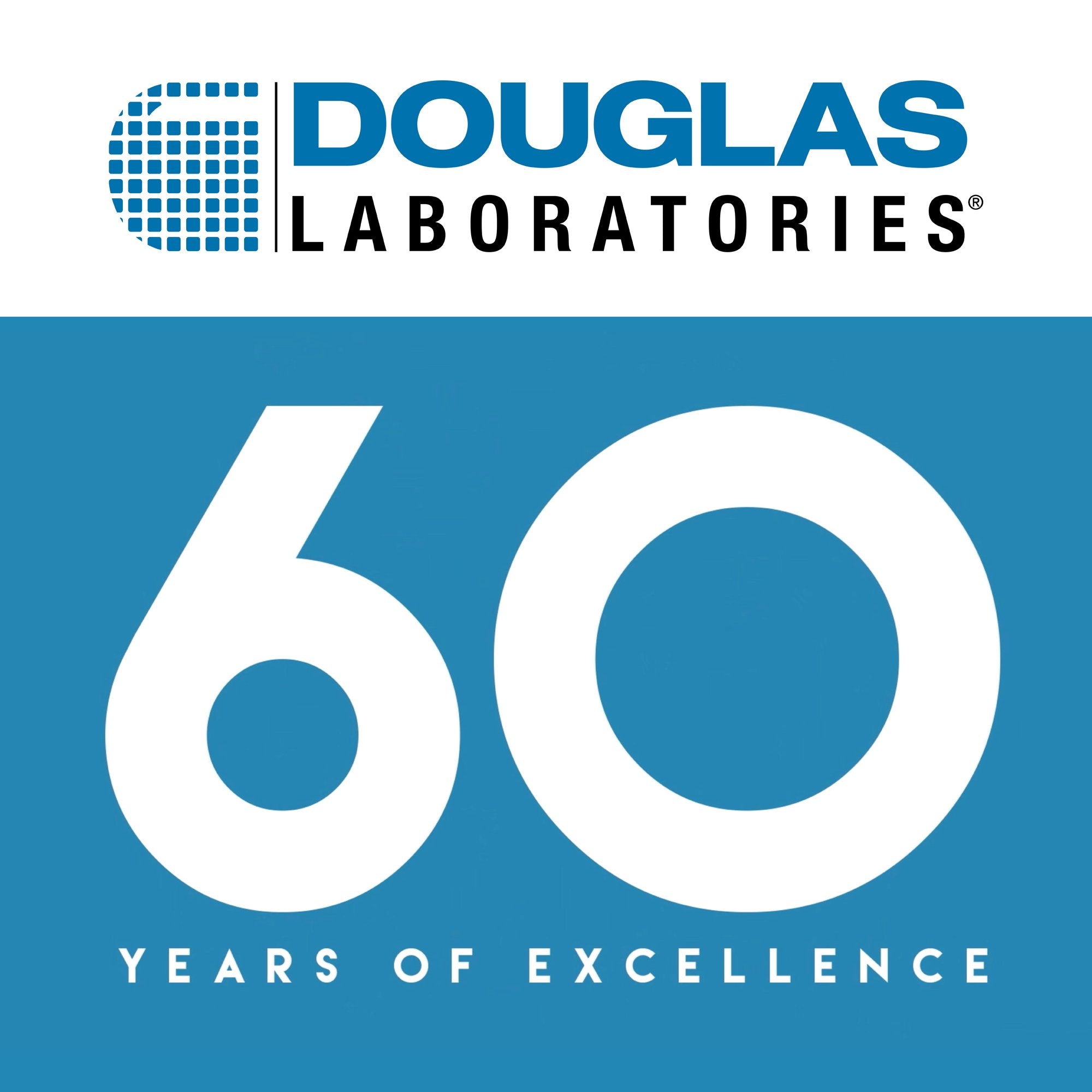 Flacon Douglas Laboratories magnésium oxyde recyclé et design épuré pour votre espace santé