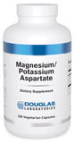 Douglas Laboratories magnésium-potassium-aspartate, bouteille 250 capsules, soutien potentiel au métabolisme cardiaque.