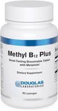Douglas Laboratories Methyl B12 Plus en boite, soutien potentiel du métabolisme et énergie