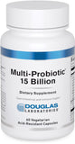 Douglas Laboratories Multi-Probiotic 15 Milliards : bouteille pratique pour le soutien digestif quotidien.