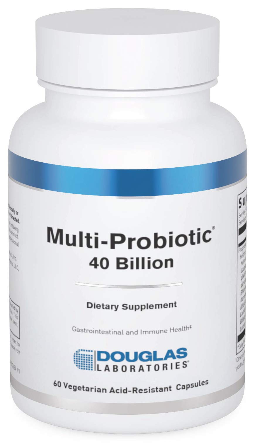 Douglas Laboratories Multi-Probiotic 40 Milliards – bouteille en gros plan pour routine quotidienne