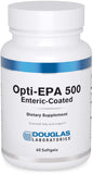 Opti-EPA 500 de Douglas Laboratories – bouteille entérique offrant un soutien potentiel au cerveau.