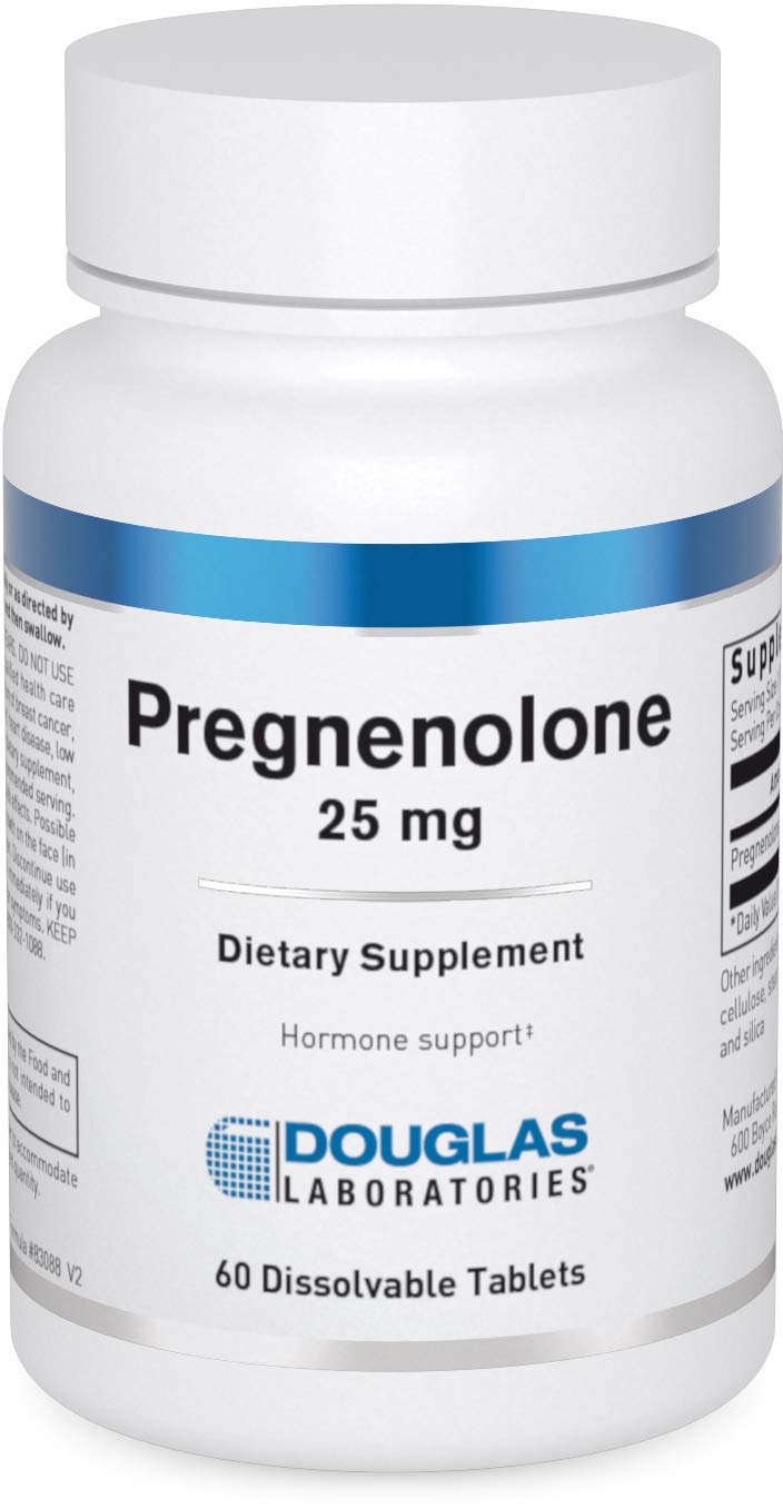 Douglas Laboratories Pregnenolone 25 mg – bouteille: soutien hormonal potentiel au quotidien