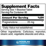 Douglas Laboratories Pregnenolone 25 mg – comprimés: formule sans OGM pour routine quotidienne