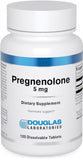 Douglas Laboratories Pregnenolone 5 mg – tablettes scorees faciles à dissoudre.