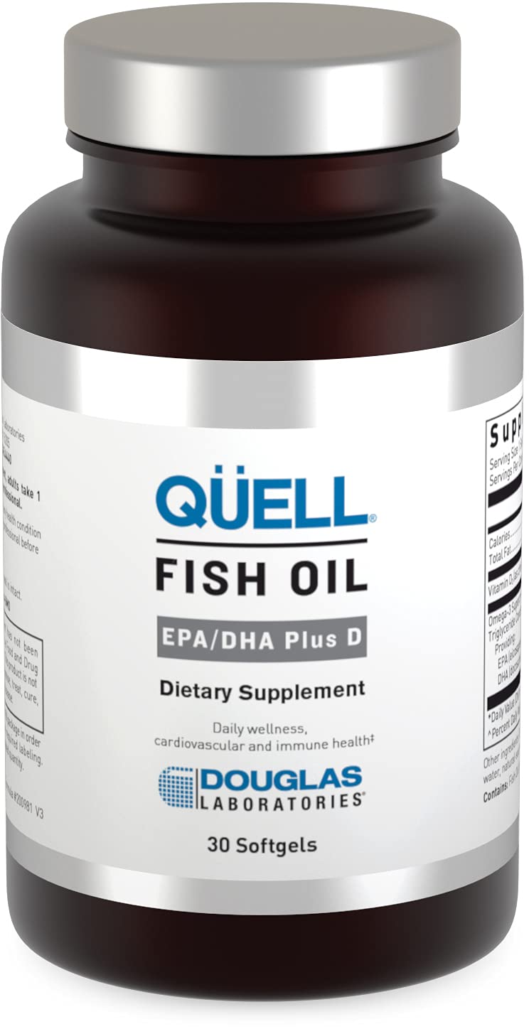 Douglas Laboratories Quell, bouteille d'huile de poisson pour une routine oméga-3.