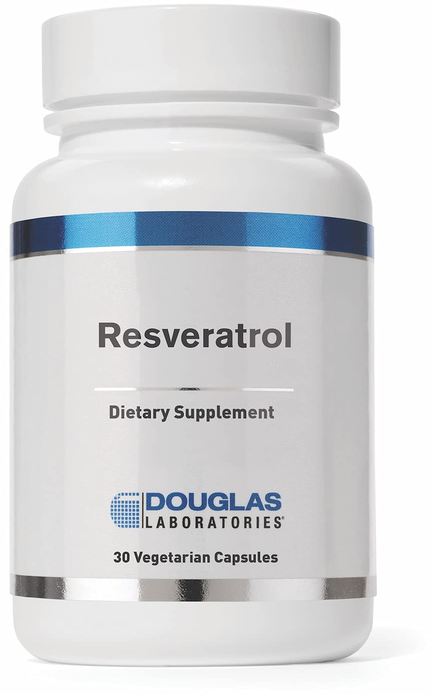 Douglas Laboratories Résveratrol – Bouteille: soutien antioxydant potentiel pour le cœur et le cerveau