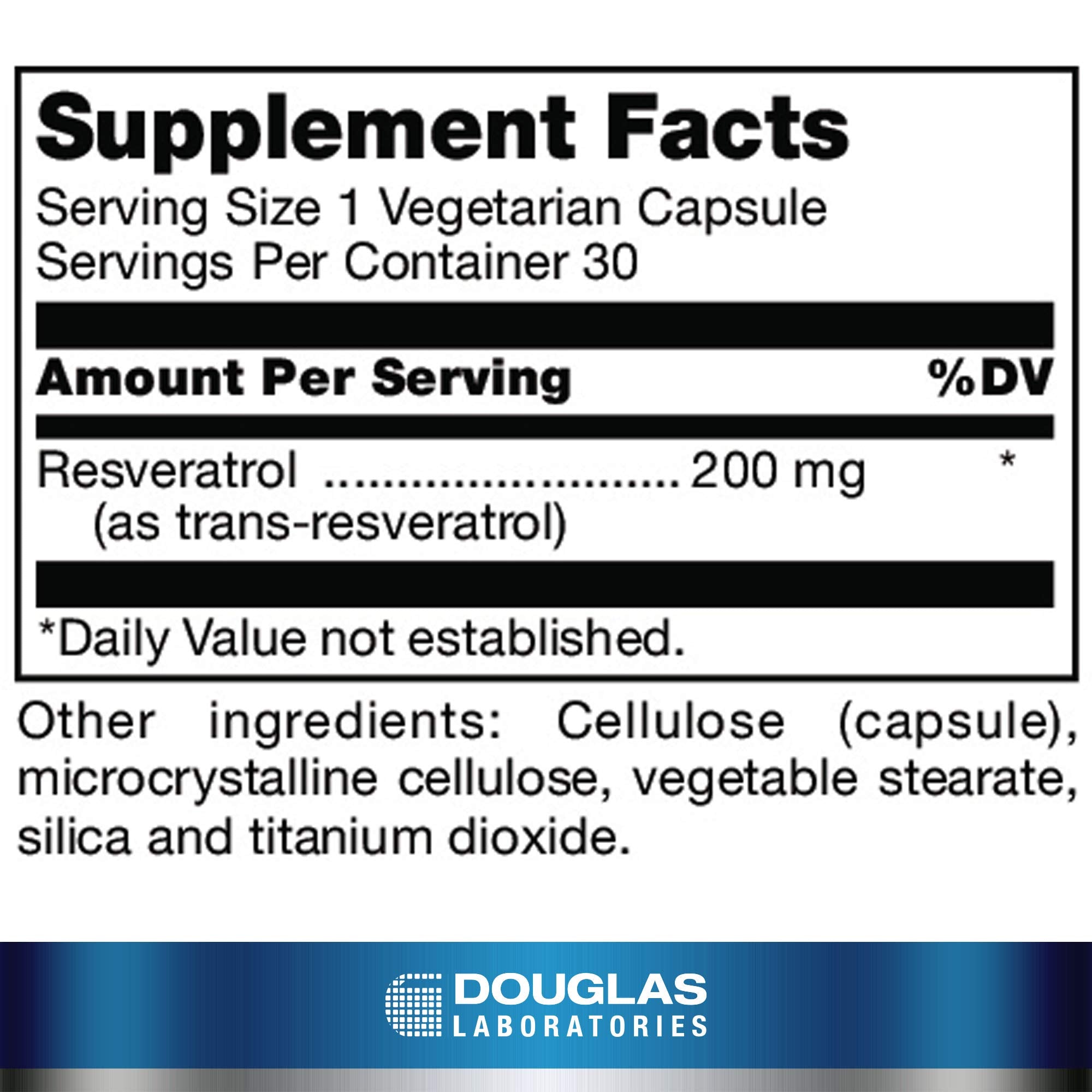 Douglas Laboratories Résveratrol – Gélules: utilisation quotidienne facile et pratique