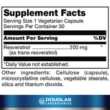 Douglas Laboratories Résveratrol – Gélules: utilisation quotidienne facile et pratique
