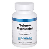 Douglas Laboratories Seleno-Methionine, bouteille de capsules végétariennes avec sélénium biodisponible.