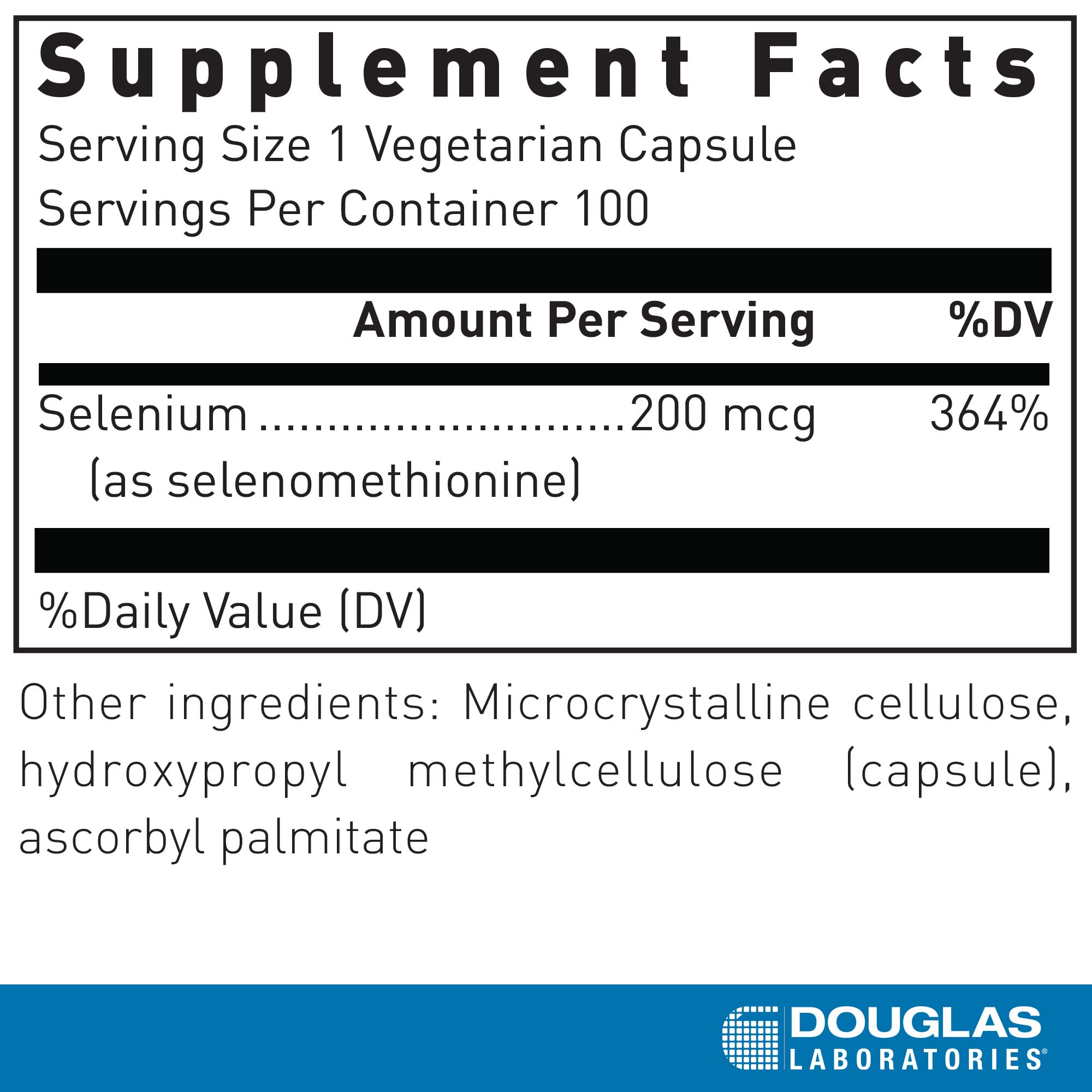 Capsules végétariennes Seleno-Methionine en bouteille, pratique pour un apport quotidien.