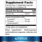 Douglas Laboratories Sereniten Plus: gélules visibles, intégration facile dans la routine santé.