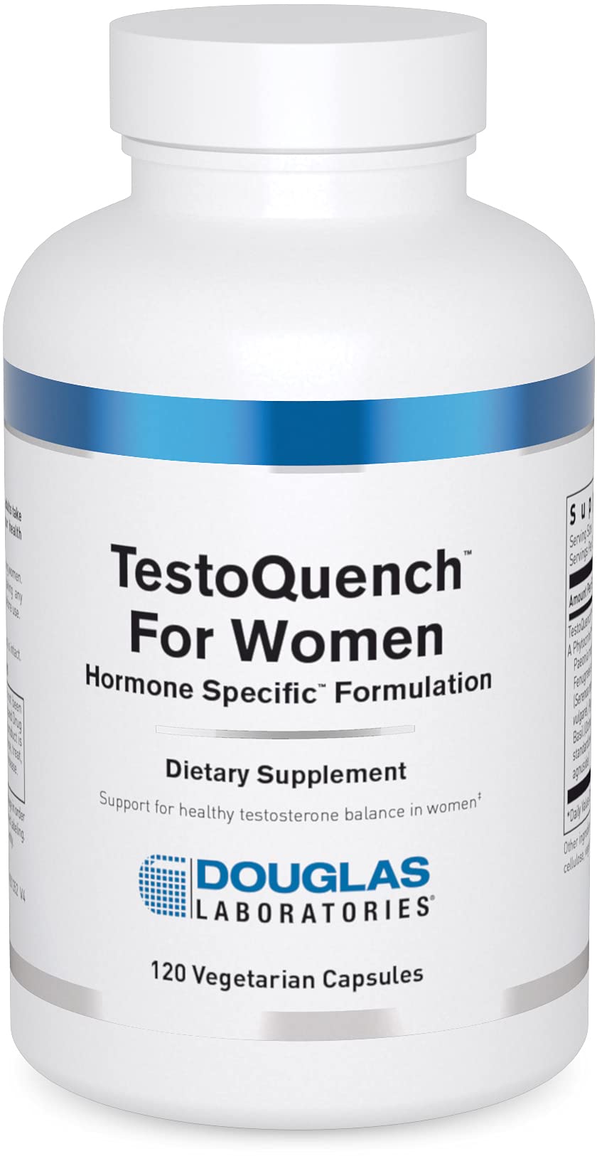 Douglas Laboratories TestoQuench pour femmes, mémoire soutenue par des plantes.