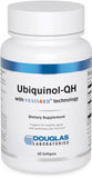 Douglas Laboratories Ubiquinol-QH, bouteille-60-softgels: soutien potentiel à la vitalité et au cœur