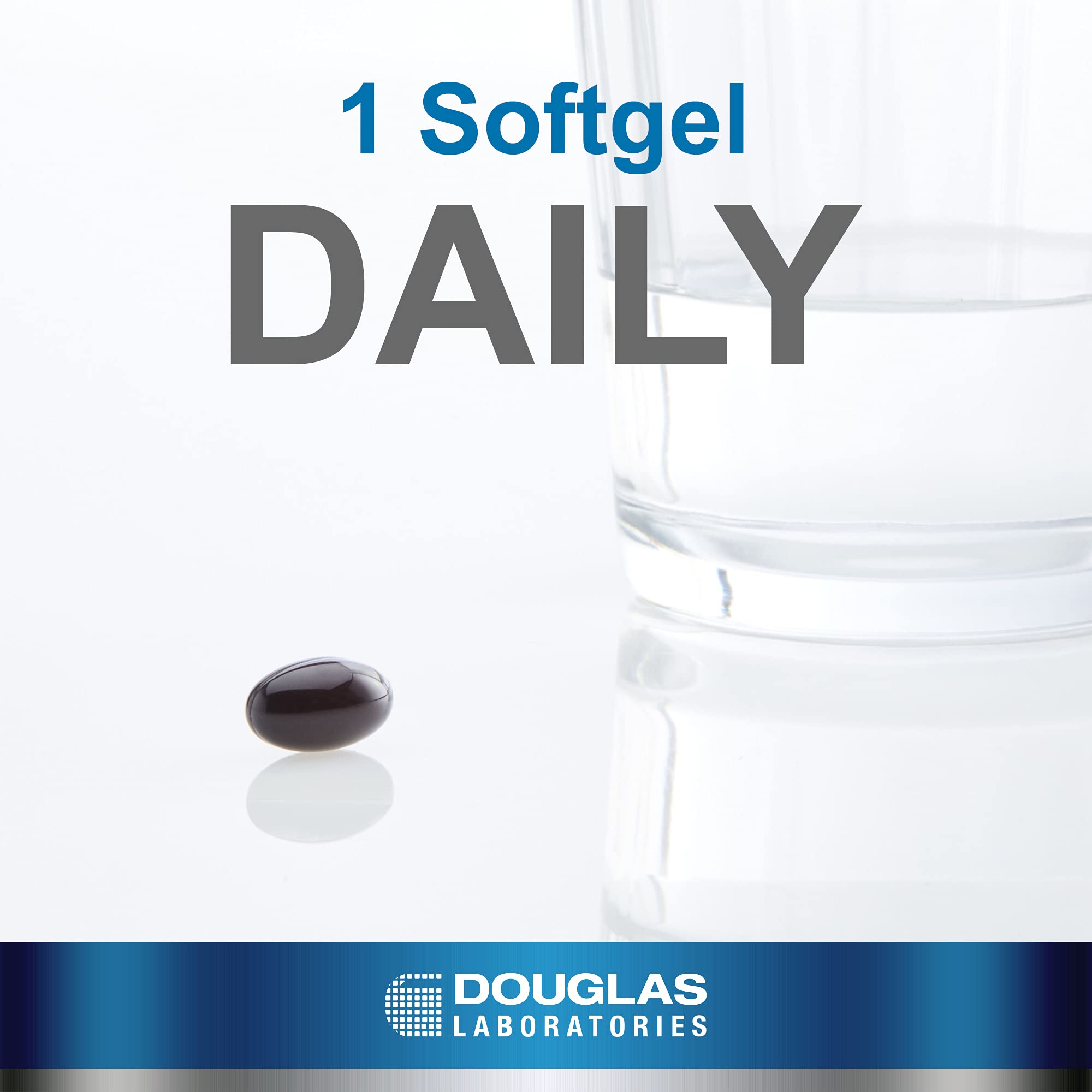 Douglas Laboratories Ubiquinol-QH — gelules faciles à avaler