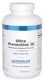 Capsules Ultra Preventive III de Douglas Laboratories pour énergie et bien-être.