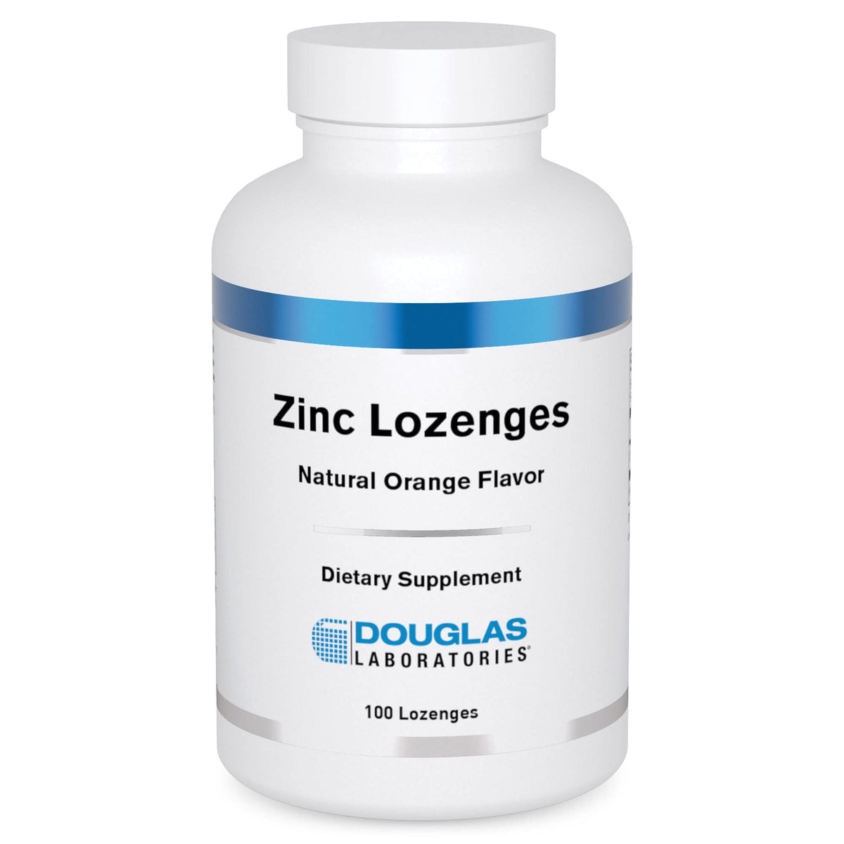 Douglas Laboratories Zinc Lozenges goût orange, pastilles aromatiques pour le quotidien