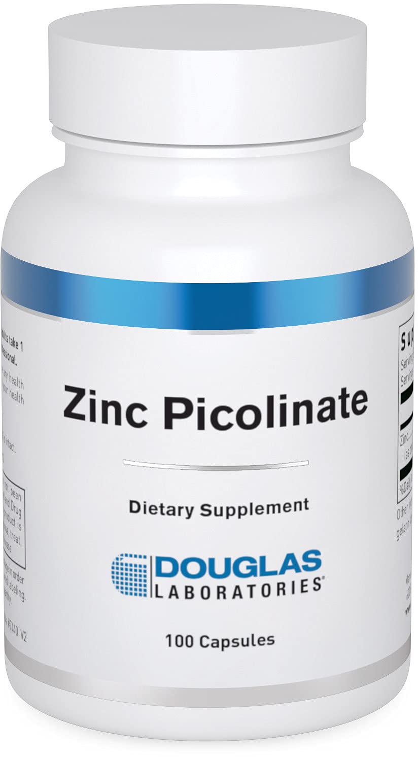 Douglas Laboratories Zinc Picolinate capsule: absorption élevée et pratique au quotidien