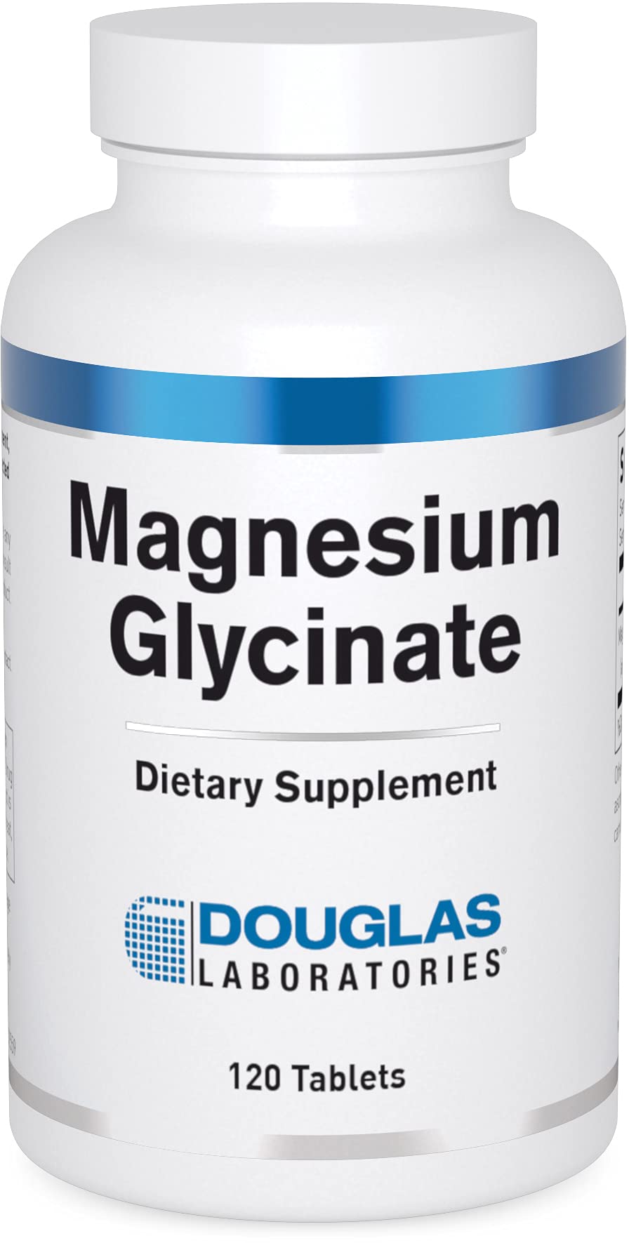 Douglas Laboratories Magnésium Glycinate – bouteille et gélules pour soutenir l'équilibre minéral quotidien.