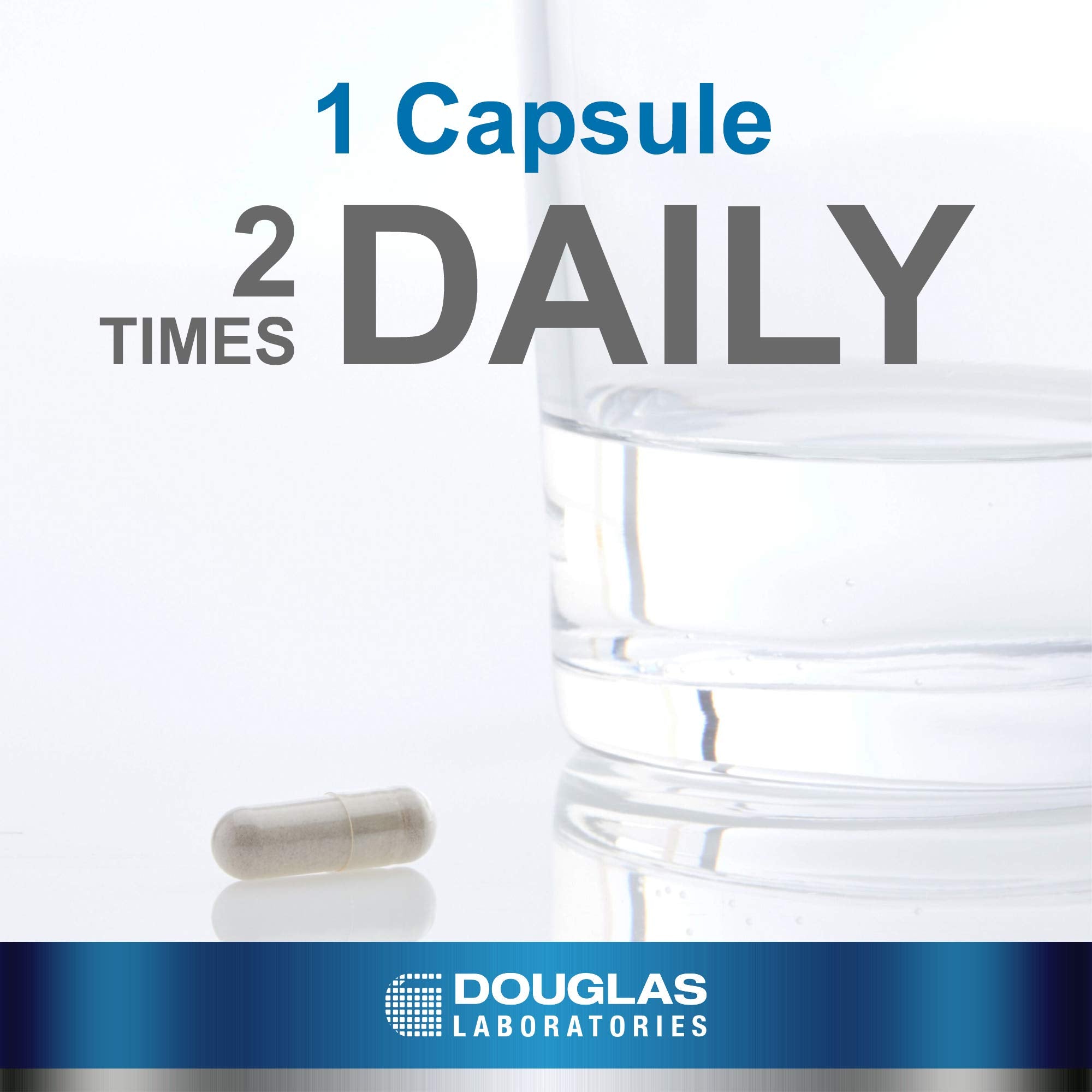 Capsules Saw Palmetto Max-V de Douglas Laboratories faciles à avaler au quotidien.