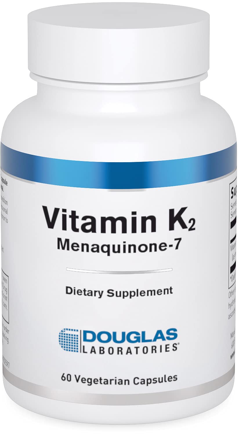 Douglas Laboratories Vitamine K2 MK-7 90 mcg sur bouteille, soutien potentiel des os