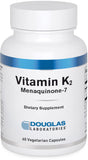 Douglas Laboratories Vitamine K2 MK-7 90 mcg sur bouteille, soutien potentiel des os