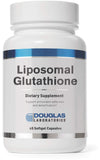 Bouteille Douglas Laboratories Liposomal Glutathione, soutien antioxydant quotidien et facilité d utilisation.