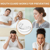 Douzino-nuit-garde en silicone hypoallergénique assure confort durable et douceur.