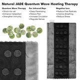 Dowin pierres jade naturelles, détails montrant l effet apaisant sur le corps.